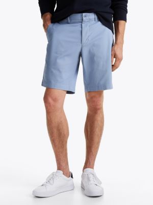 blau brooklyn 1985 slim fit chino-shorts für herren - tommy hilfiger