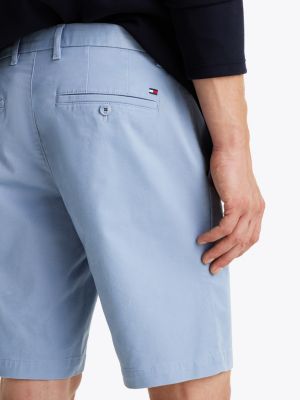 blau brooklyn 1985 slim fit chino-shorts für herren - tommy hilfiger