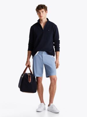 blue brooklyn 1985 slim chino shorts for men tommy hilfiger