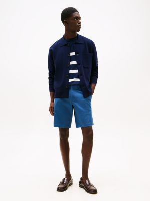 blue 1985 collection slim fit chino-shorts für herren - tommy hilfiger