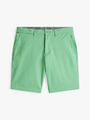 green brooklyn 1985 slim chino shorts for men tommy hilfiger