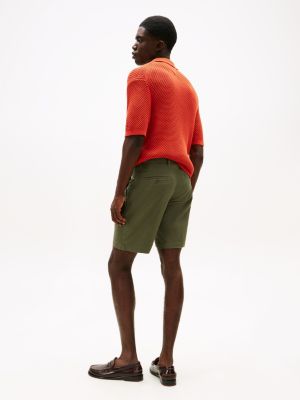 khaki 1985 collection slim chino shorts for men tommy hilfiger