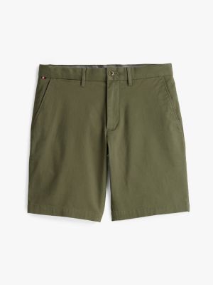 khaki brooklyn 1985 slim fit chino-shorts für herren - tommy hilfiger