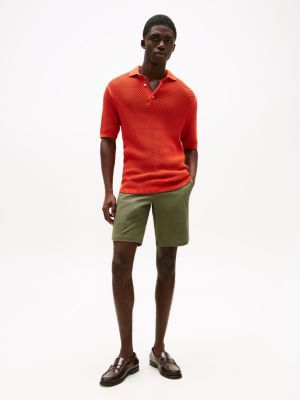 khaki 1985 collection slim fit chino-shorts für herren - tommy hilfiger