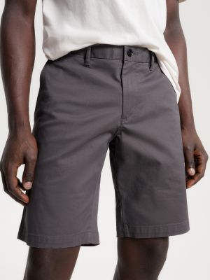 Tommy hilfiger mens on sale grey shorts