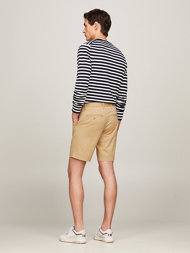 khaki 1985 collection brooklyn shorts for men tommy hilfiger
