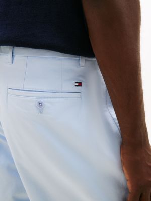 short chino décontracté 1985 collection bleu pour hommes tommy hilfiger