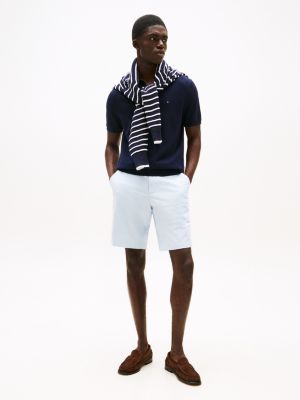 shorts chino 1985 collection relaxed fit blue da uomini tommy hilfiger