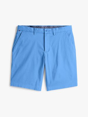 blue 1985 harlem relaxed chino shorts for men tommy hilfiger