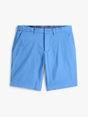 short chino décontracté harlem 1985 bleu pour hommes tommy hilfiger