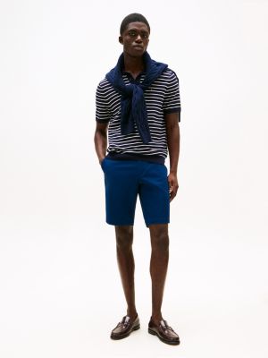 blue harlem 1985 relaxed fit chino short voor heren - tommy hilfiger