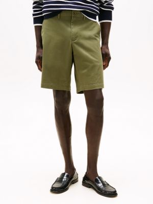 short chino décontracté harlem 1985 kaki pour hommes tommy hilfiger