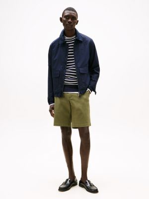 shorts chino 1985 collection relaxed fit khaki da uomini tommy hilfiger