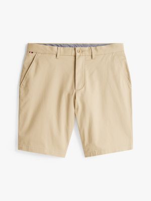 short chino décontracté harlem 1985 beige pour hommes tommy hilfiger