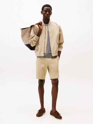 shorts chino 1985 collection relaxed fit beige da uomini tommy hilfiger