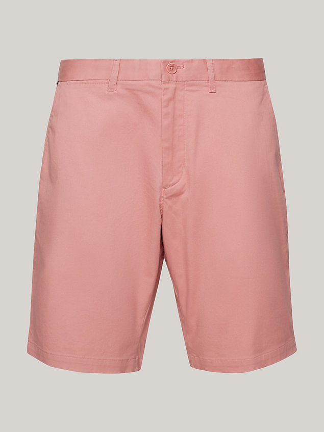 pink 1985 collection harlem relaxed shorts for men tommy hilfiger