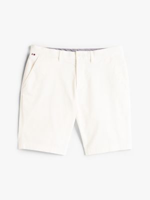 weiß harlem 1985 relaxed fit chino-shorts für herren - tommy hilfiger