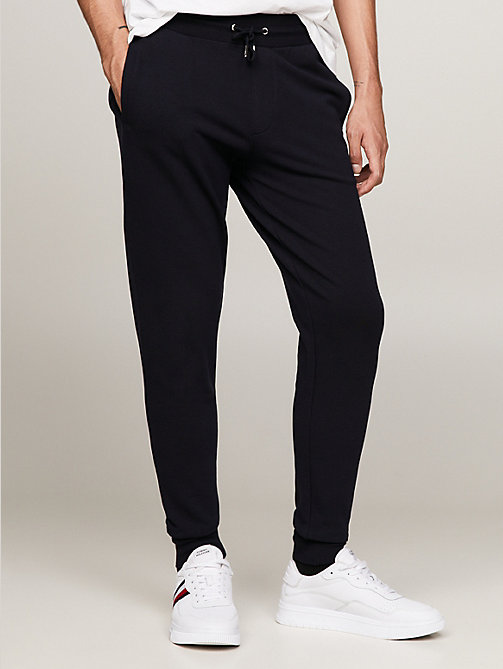 blue 1985 collection stretch joggers for men tommy hilfiger