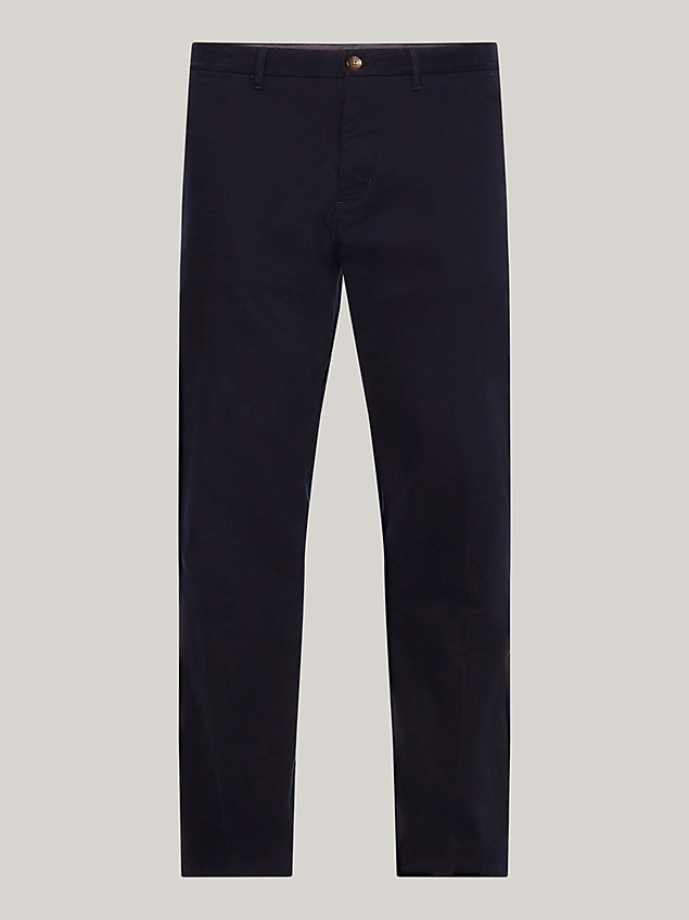 blue essential denton regular fit broek voor heren - tommy hilfiger