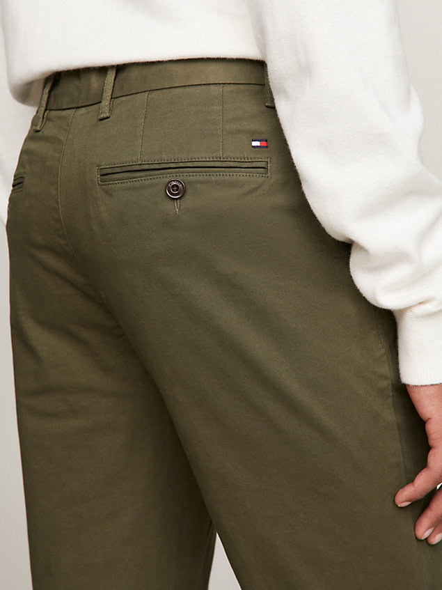 khaki essential denton regular fit broek voor heren - tommy hilfiger