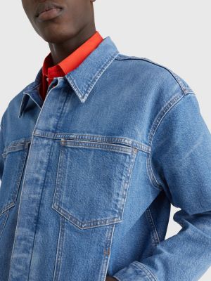 tommy hilfiger denim trucker jacket