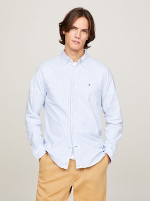 Tommy hilfiger best sale pinstripe shirt