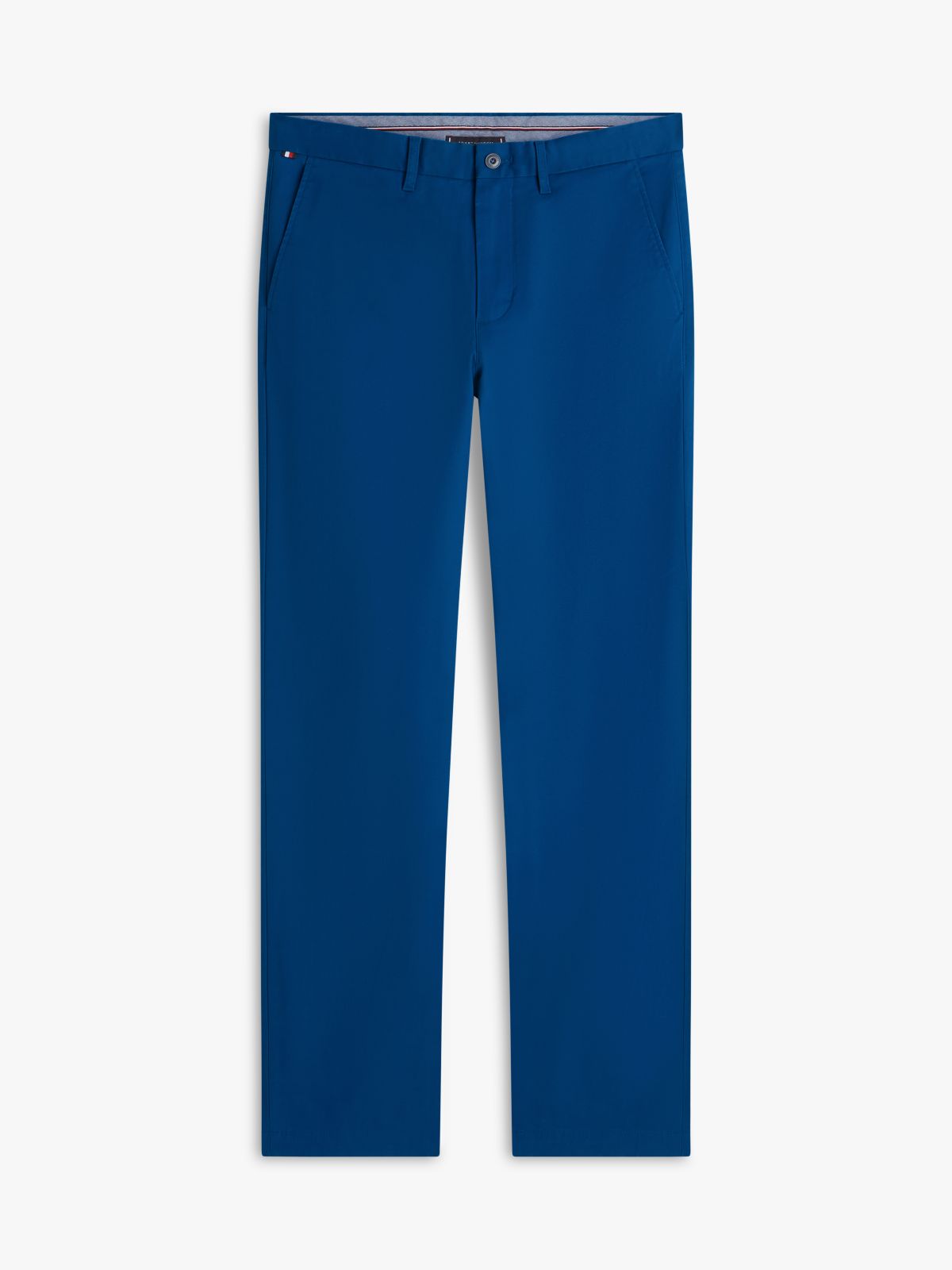 1985 Denton Slim Straight Leg Chinos — Blue