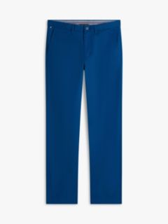 1985 Denton Slim Straight Leg Chinos — Blue 5