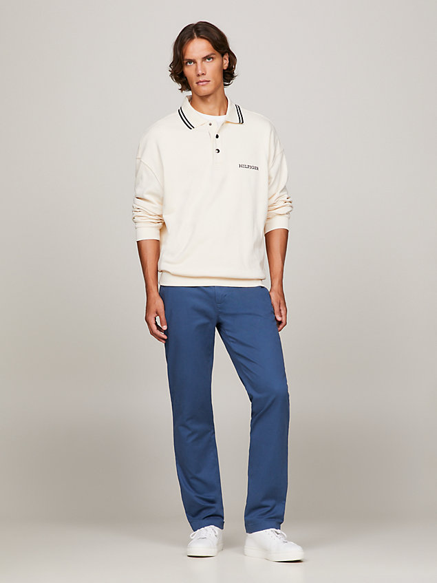 blue 1985 collection denton straight fit chinos for men tommy hilfiger