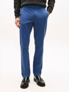 1985 Denton Slim Straight Leg Chinos — Blue 2