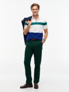 1985 Denton Slim Straight Leg Chinos — Green 2