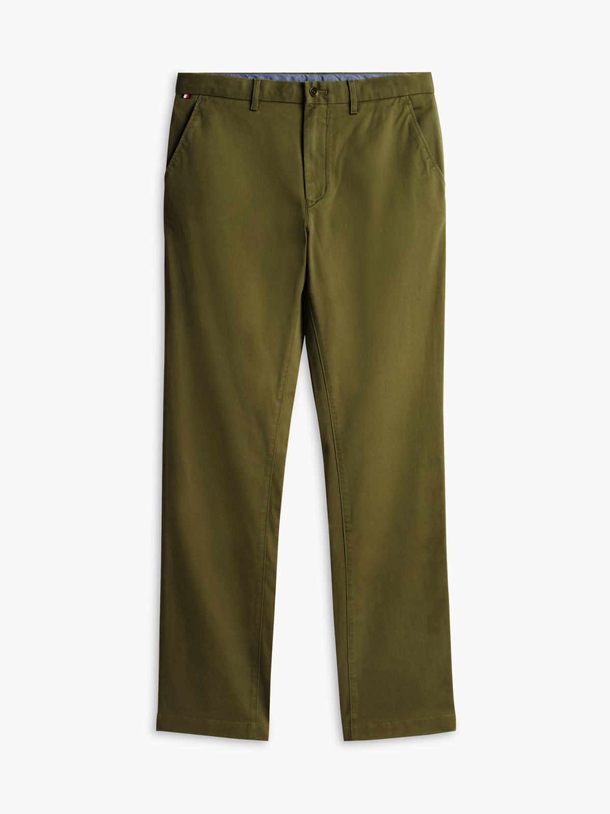 1985 Denton Slim Straight Leg Chinos — Green