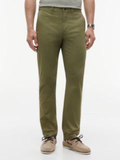 1985 Denton Slim Straight Leg Chinos — Green 1