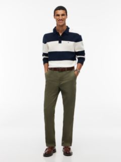 1985 Denton Slim Straight Leg Chinos — Green 2