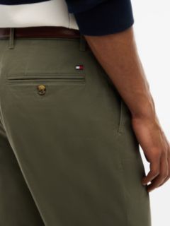 1985 Denton Slim Straight Leg Chinos — Green 3
