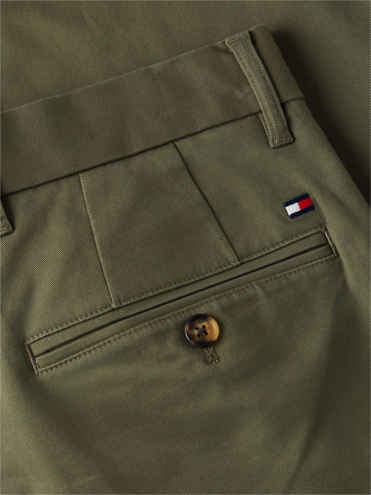 1985 Denton Slim Straight Leg Chinos — Green