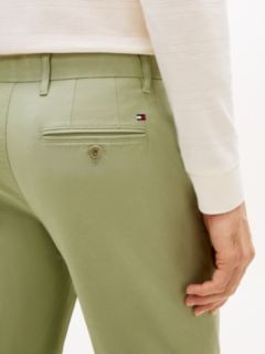 1985 Denton Slim Straight Leg Chinos — Green 3