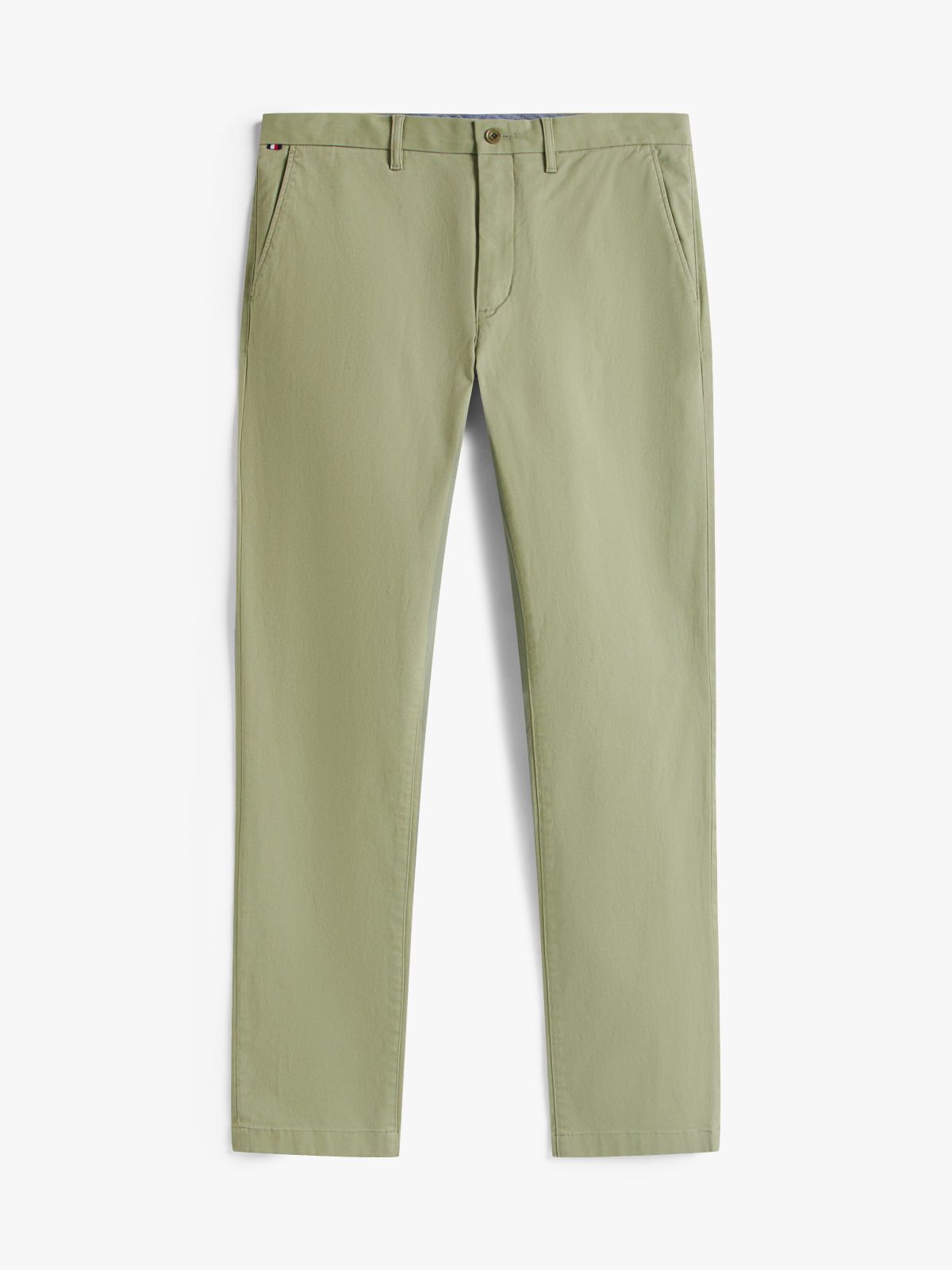 1985 Denton Slim Straight Leg Chinos — Green