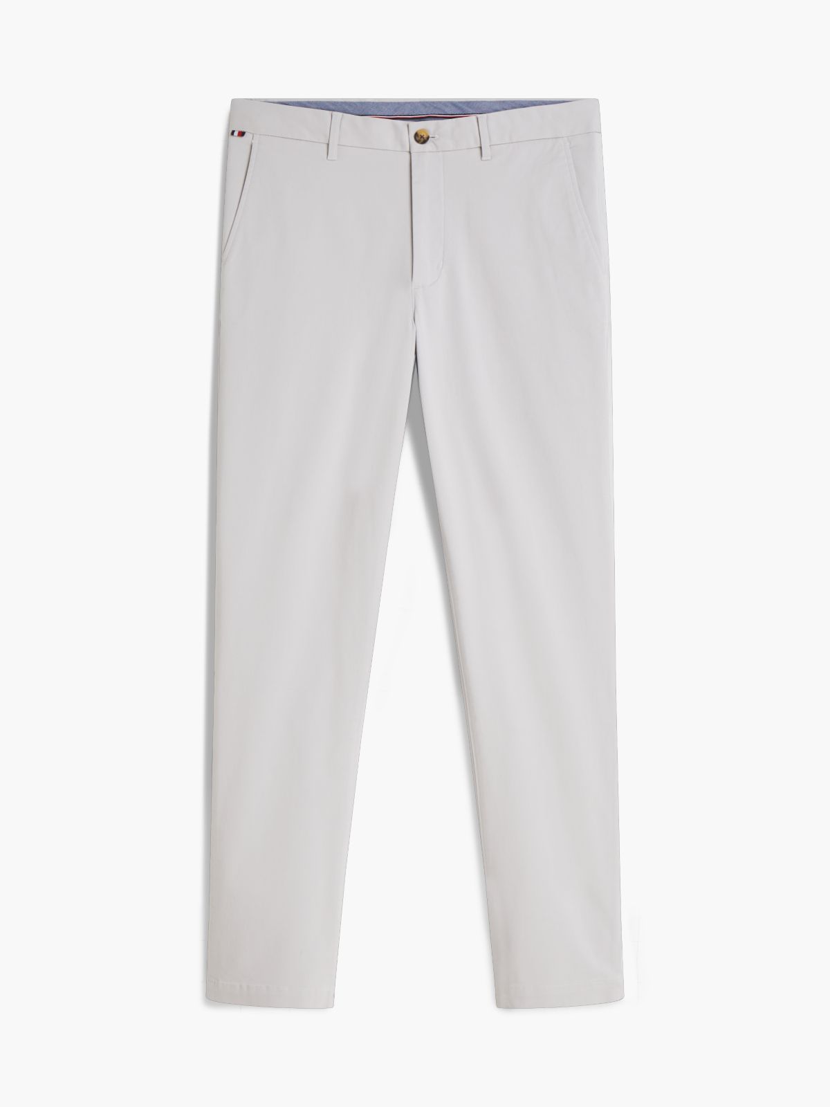 1985 Denton Slim Straight Leg Chinos — Grey