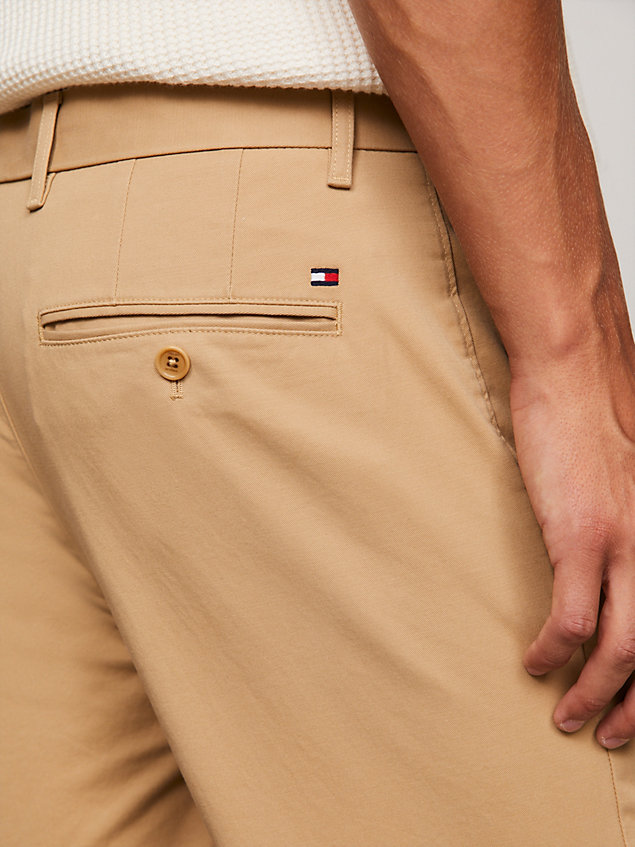 khaki 1985 collection denton straight fit chinos for men tommy hilfiger