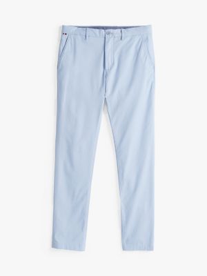 chino slim bleecker 1985 collection bleu pour hommes tommy hilfiger