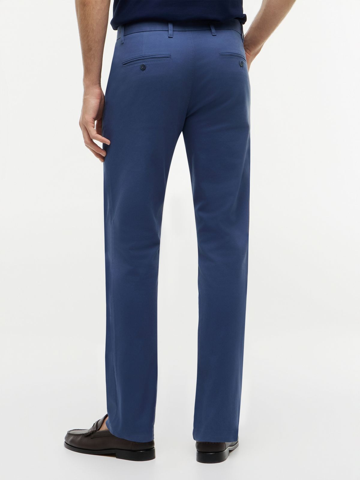 1985 Bleecker Slim Chinos — Blue