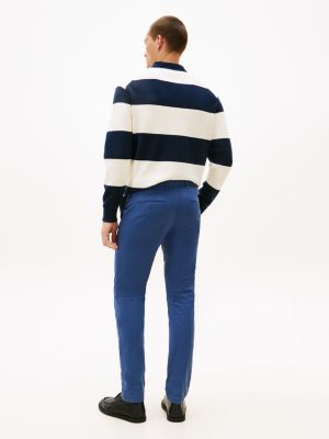 1985 Collection Bleecker Pima Slim Chinos | Blue | Tommy Hilfiger