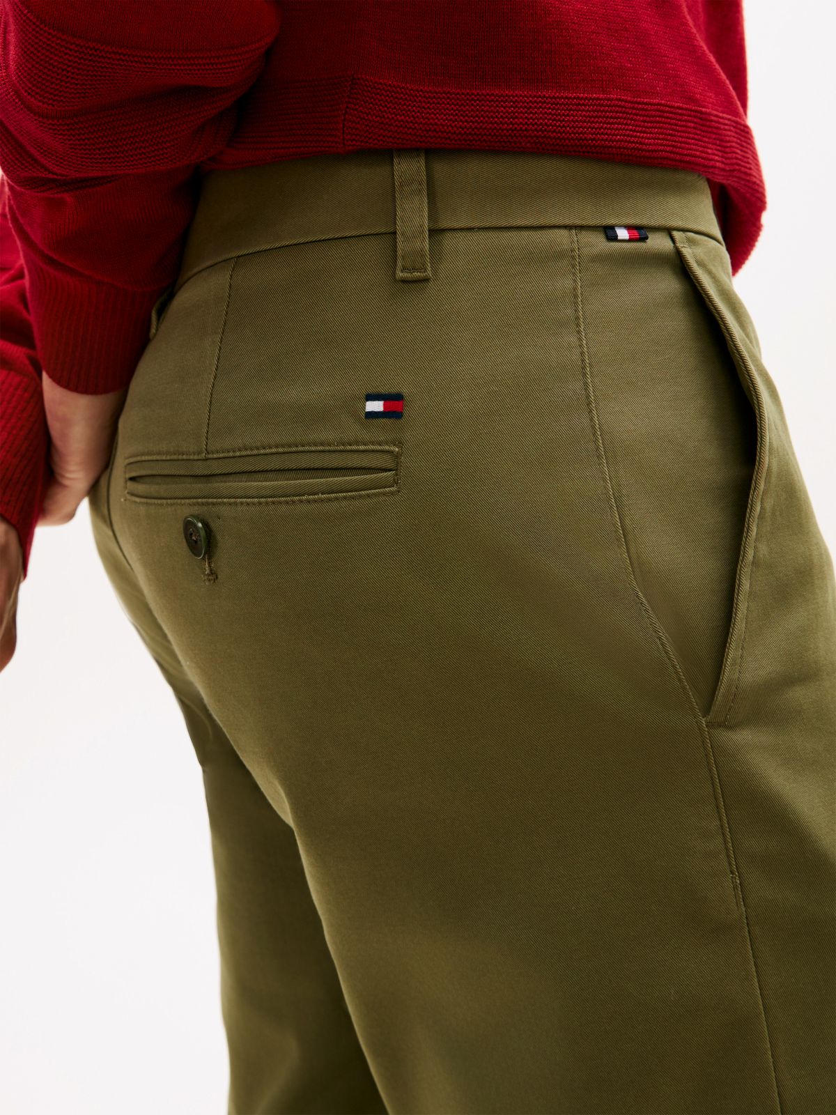 1985 Bleecker Slim Chinos — Green