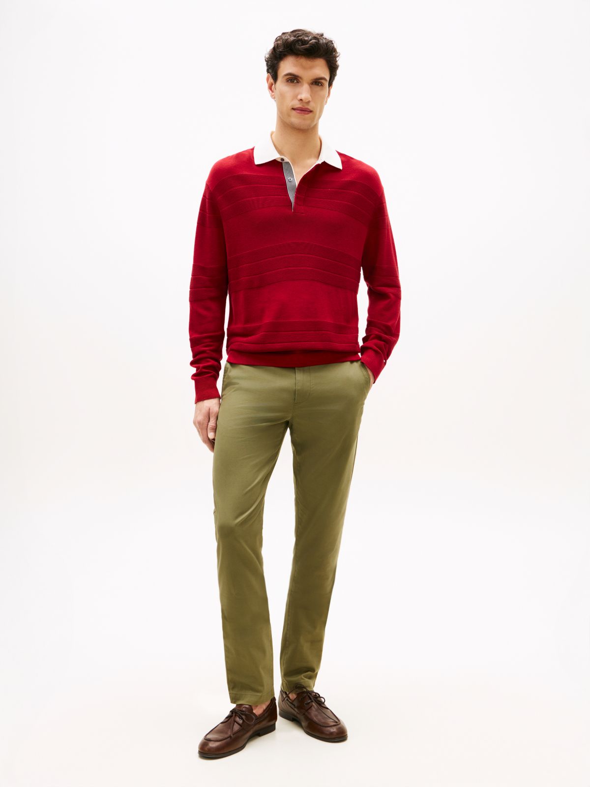 1985 Bleecker Slim Chinos — Green