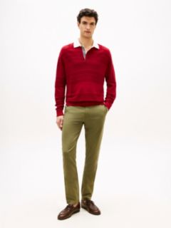 1985 Bleecker Slim Chinos — Green 1