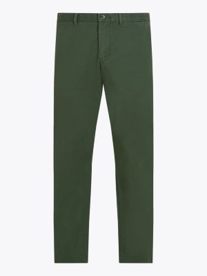 groen 1985 collection bleecker slim chino voor heren - tommy hilfiger