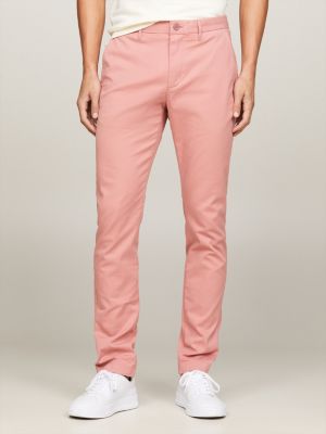 Pink store chinos mens