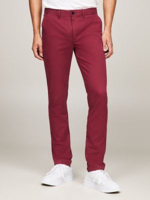 Tommy hilfiger red store chinos