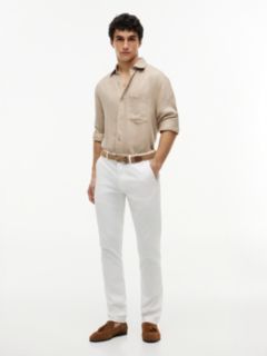 1985 Bleecker Slim Chinos — White 2